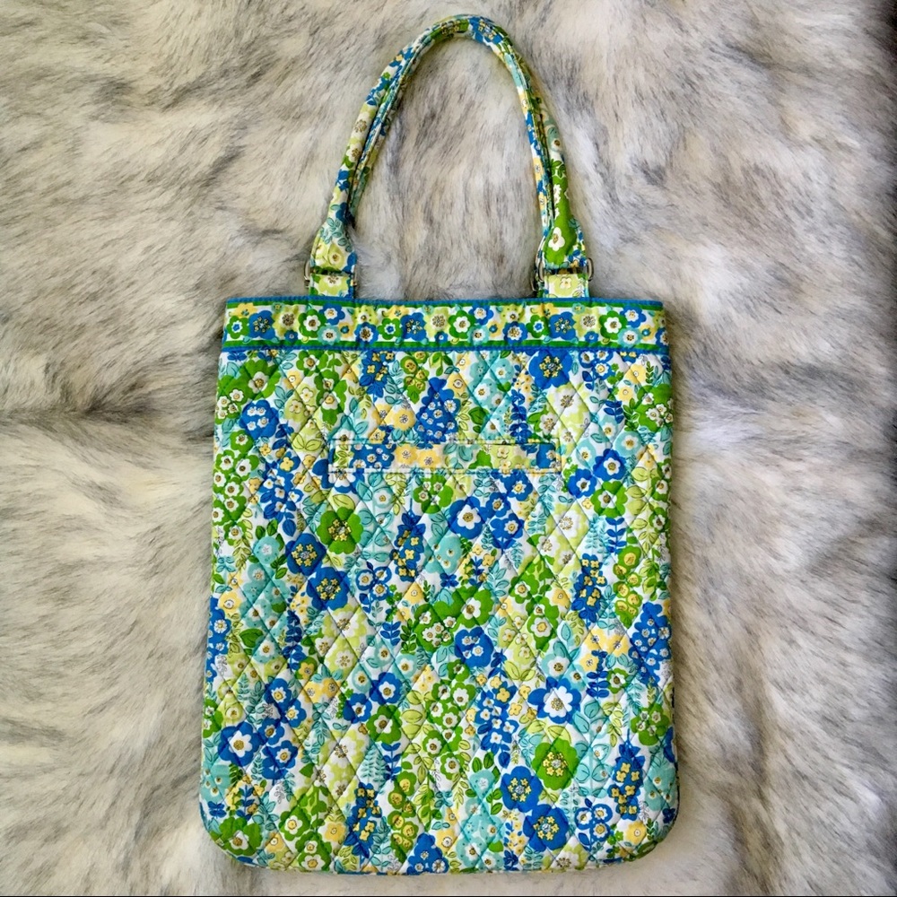 {Vera Bradley} English Meadow Premiere Slim Tote